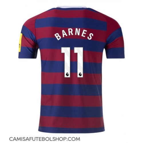 Camisa de time de futebol Newcastle United Harvey Barnes #11 Replicas 2º Equipamento 2024-25 Manga Curta